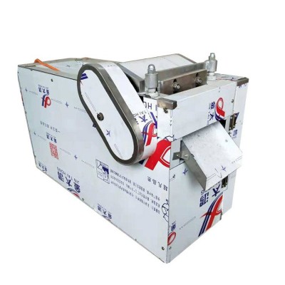 中药材切片机切段机电动中草药藤条根茎切斜片机牛肉干粉条切断机