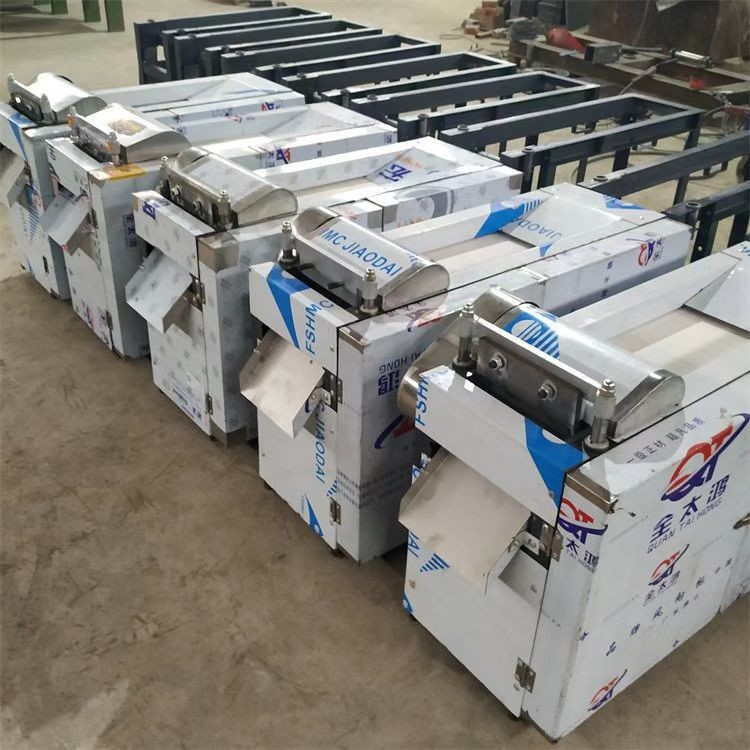 中药材切片机切段机电动中草药藤条根茎切斜片机牛肉干粉条切断机图3