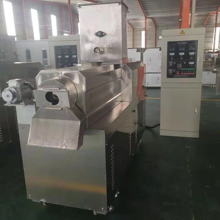 小米锅巴膨化机 厂家直供 苦荞片苦荞棒膨化食品设备 有技术配方图4