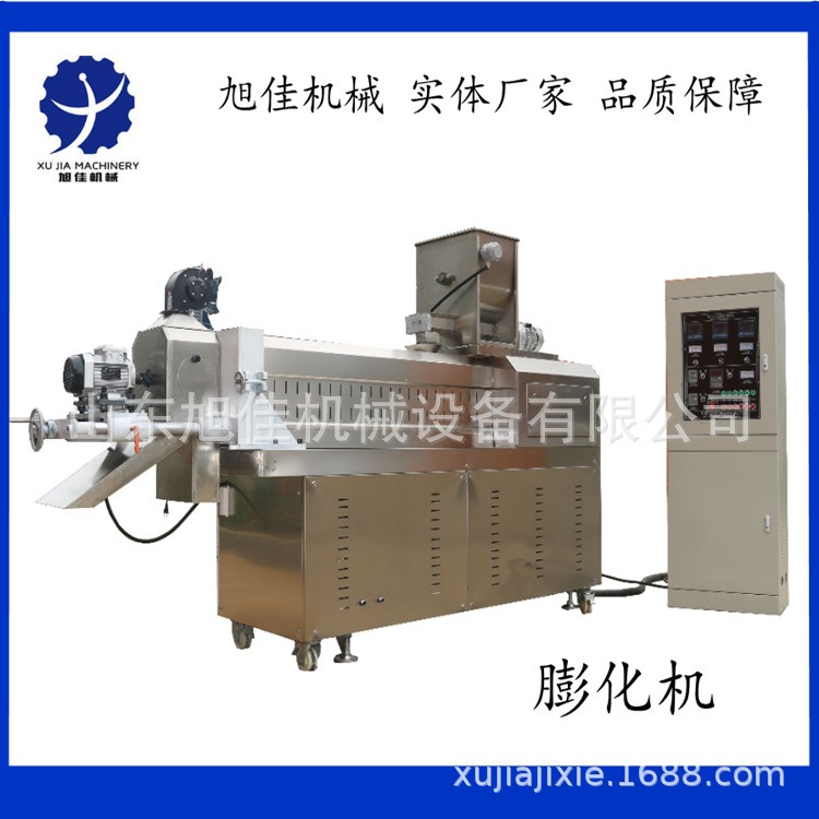 小米锅巴膨化机 厂家直供 苦荞片苦荞棒膨化食品设备 有技术配方图3