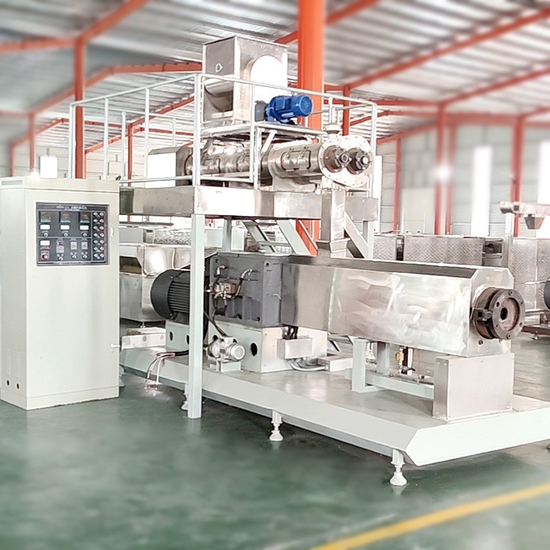 厂家现货休闲食品加工设备夹心米果膨化设备 膨化机生产线图3