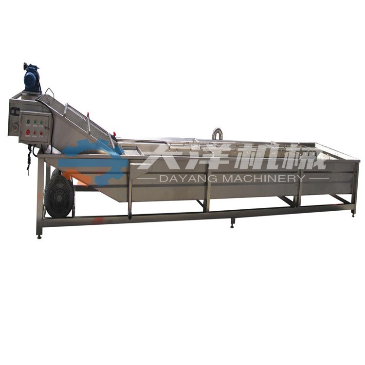 果蔬清洗机商用气泡高压喷淋洗菜机全自动超声波果蔬净菜加工设备图5