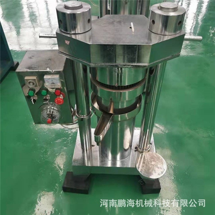 全自动核桃液压榨油机 韩式液压芝麻香油机 无需过滤大豆油压榨机图2