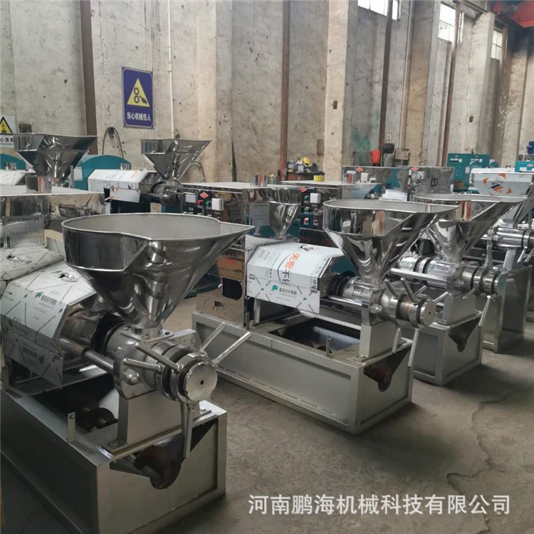 125型全自动榨油机 油坊大型商用多功能榨油机 冷热两用油脂设备图3