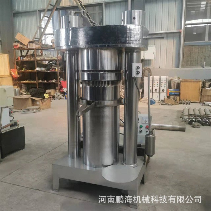 全自动液压榨油机 320型快速压油机 不锈钢立式芝麻香油机图2