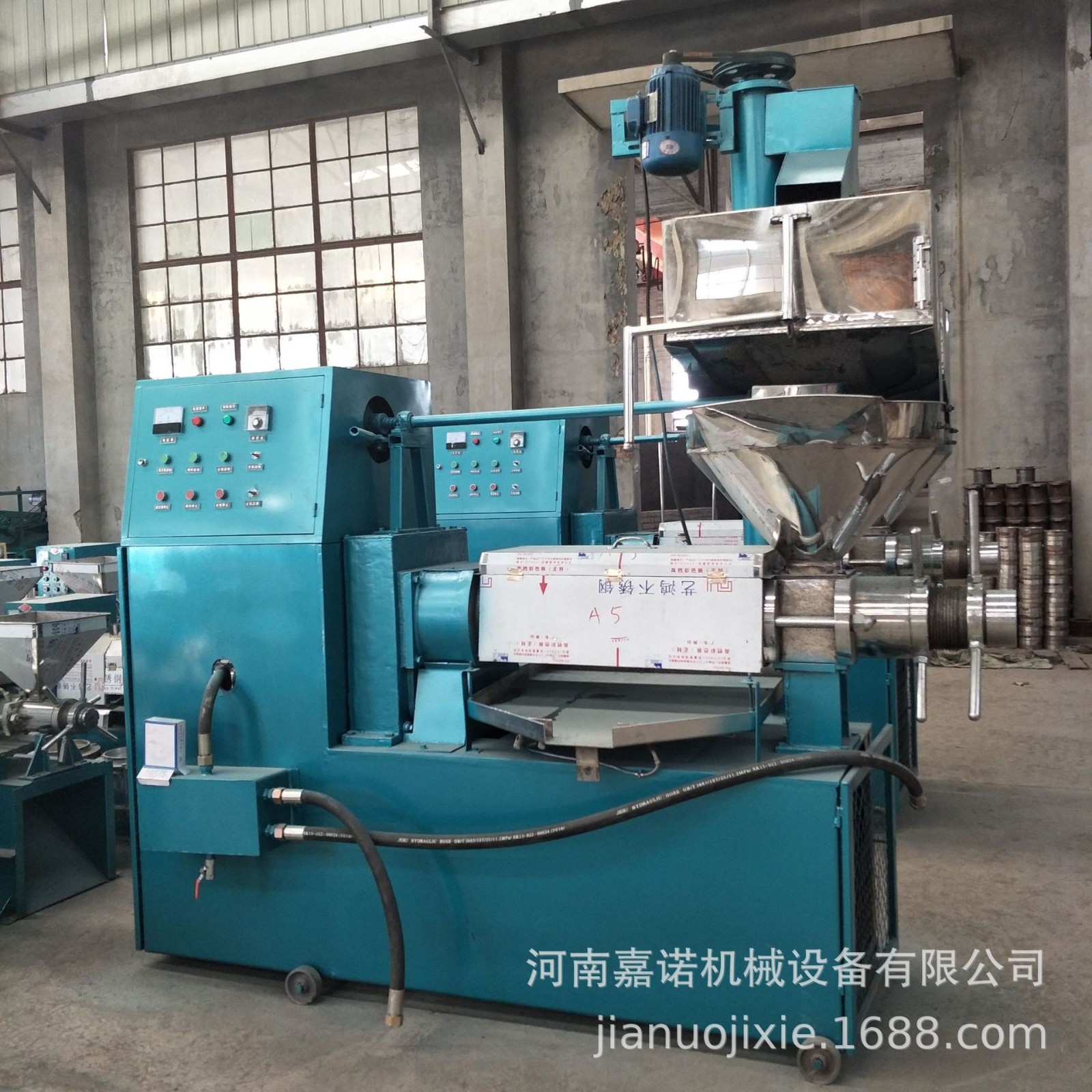 商用全自动螺旋榨油机 芝麻花生大豆油坊榨油机 新型多功能香油机图2