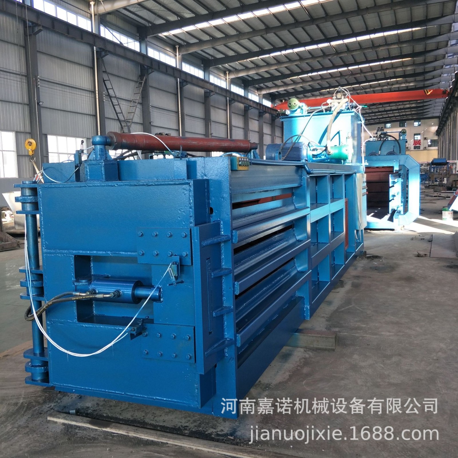 新型金属多功能打包机 全自动纸箱压缩打包机 卧式液压废纸打包机图3