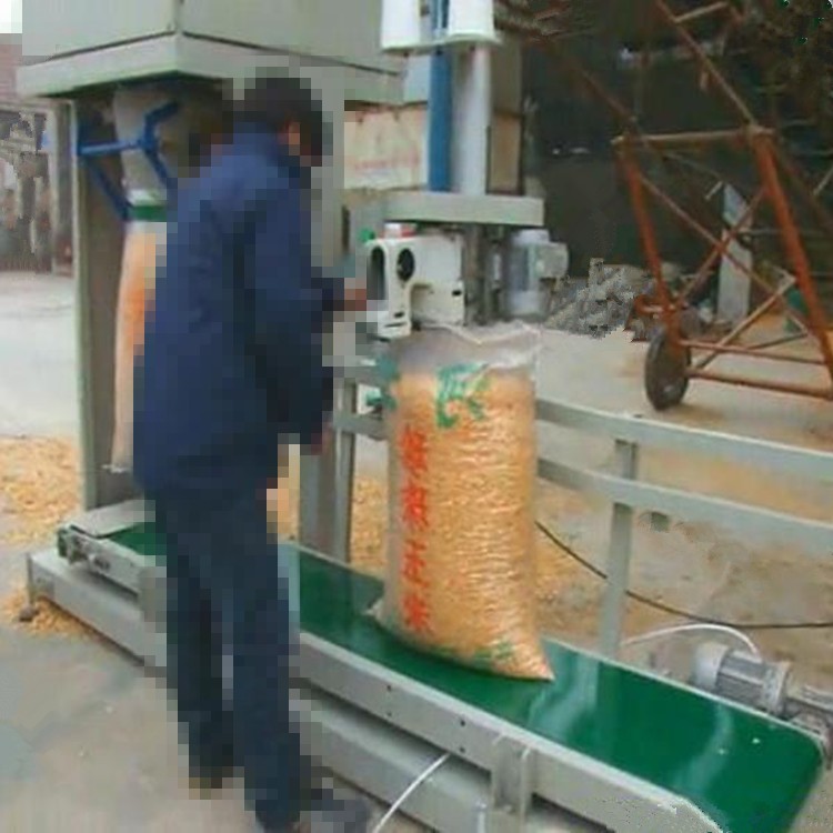 济南食品颗粒灌袋机 种子颗粒定量包装机立柱自动输送折边封口机图2