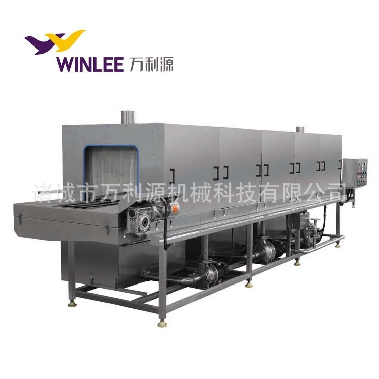 整机不锈钢周转筐清洗机 面包框清洗设备 高压喷淋面包托盘清洗机图4