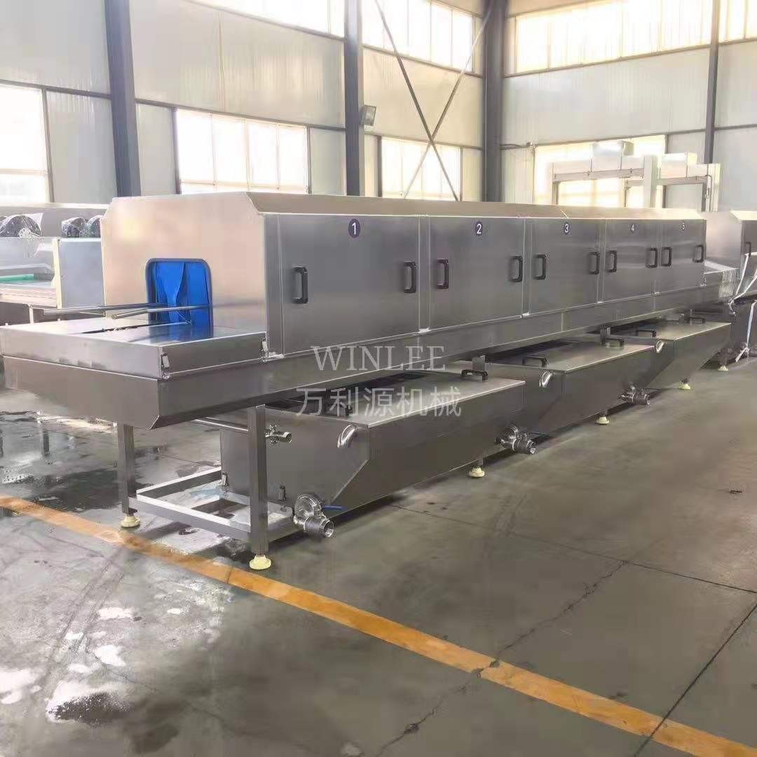 塑料周转运输筐清洗设备 鸡鸭鹅苗筐出雏筐清洗机 孵化筐清洗机图2