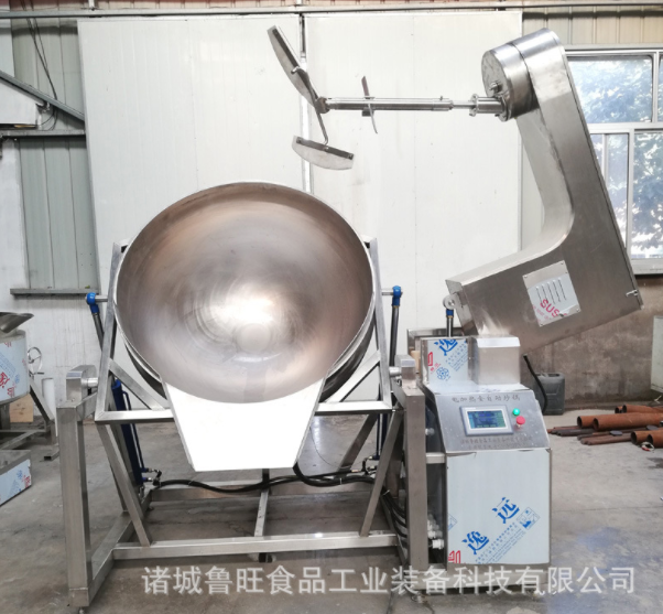 供应行星搅拌炒锅 全自动旋转炒菜机 商用行星搅拌炒面粉炒锅图2