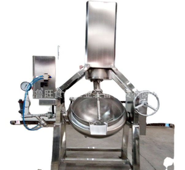 实验型行星搅拌炒锅价格 手动行星搅拌炒锅 蒸汽行星搅拌炒锅图5