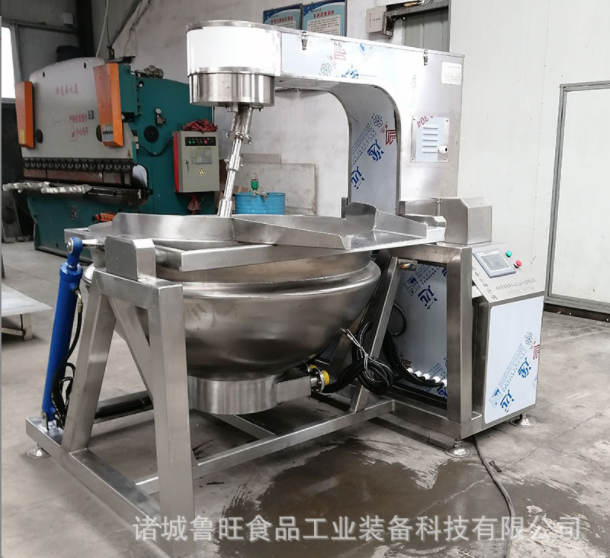 供应行星搅拌炒菜机 全自动旋转炒菜机 商用行星搅拌炒面粉炒锅图3