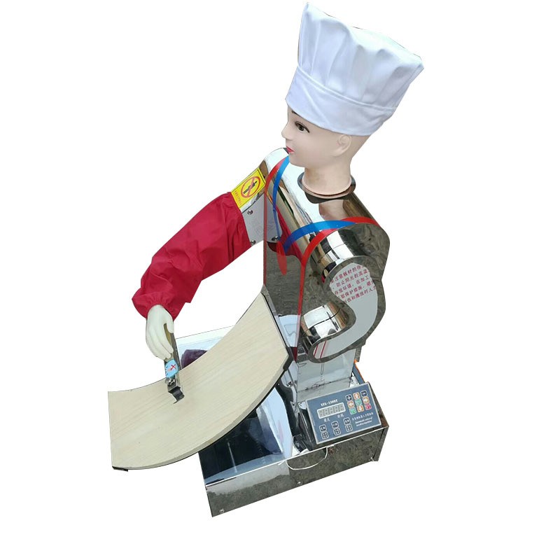 快速双刀削面机器人 双刀削面机 仿手工刀削面机一秒一碗刀削面机图5