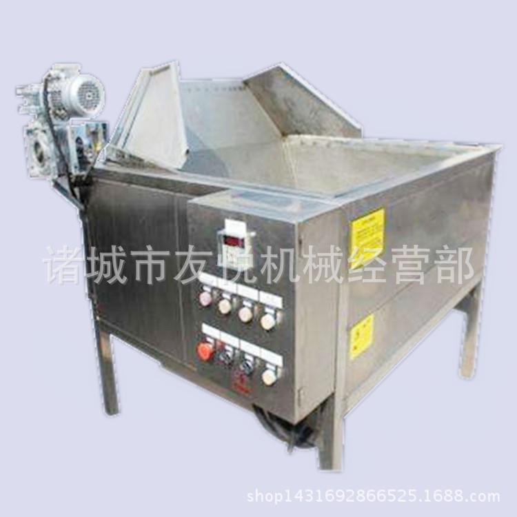 肉脂渣油炸机现货 半自动油炸机 食品油炸机价格 熟食肉类油炸机图2