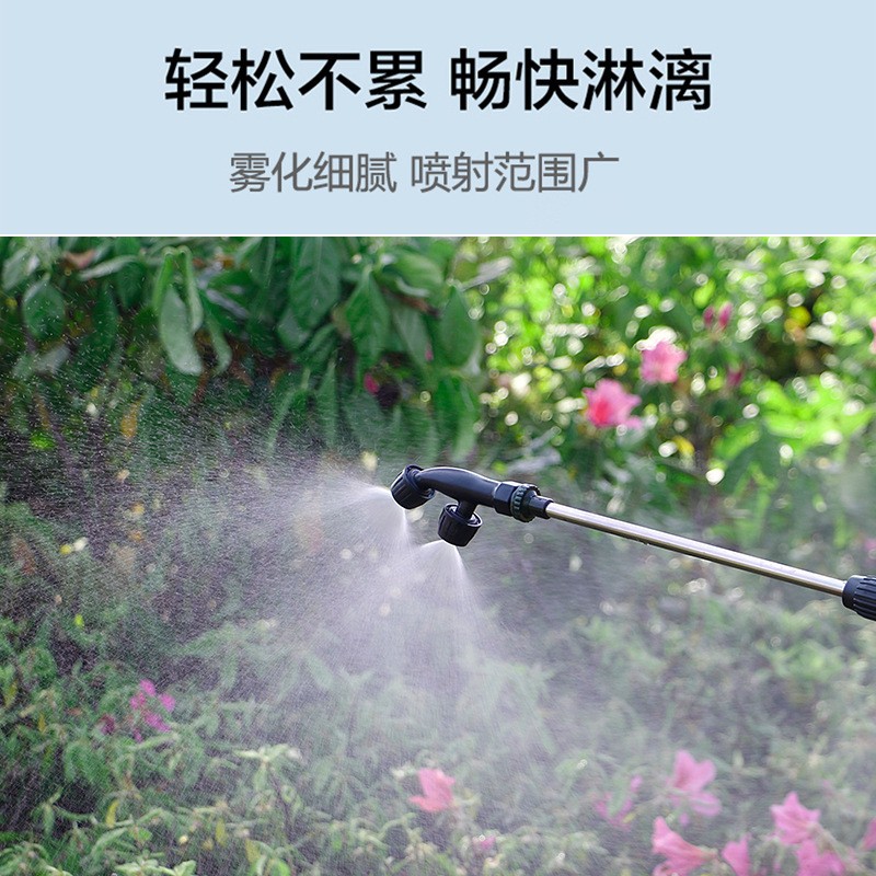 农用电动喷雾器高压锂电池背负式消毒新式充电农药喷洒喷壶打药机图3