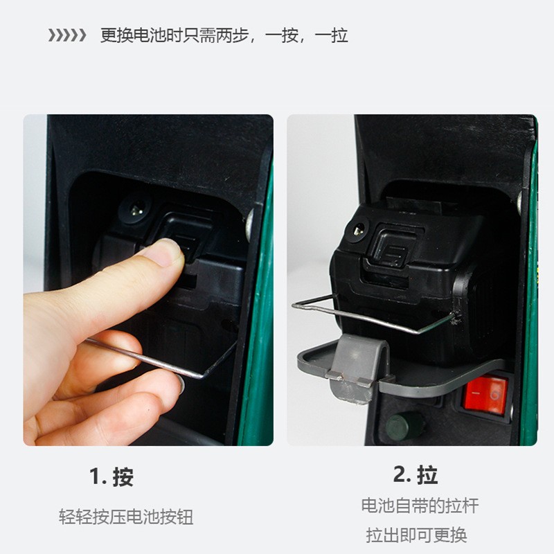 充电打药机背负式高压消毒农药喷壶锂电池农用喷洒新式电动喷雾器图4