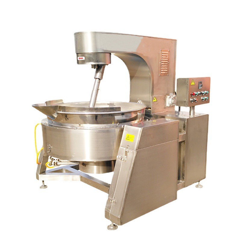 多功能食堂用炒菜设备 酸菜鱼料大型炒料机 炒肉炒鸡蛋行星炒锅图5