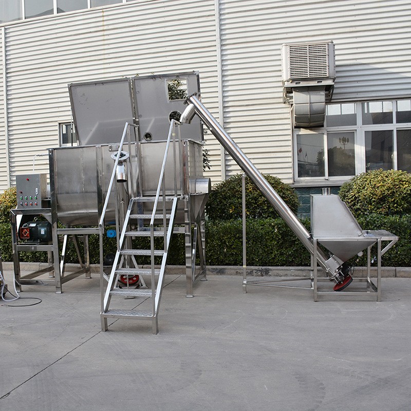 供应304不锈钢辣椒酱搅拌机 生粉孜然粉搅拌机 肉末搅拌机图2