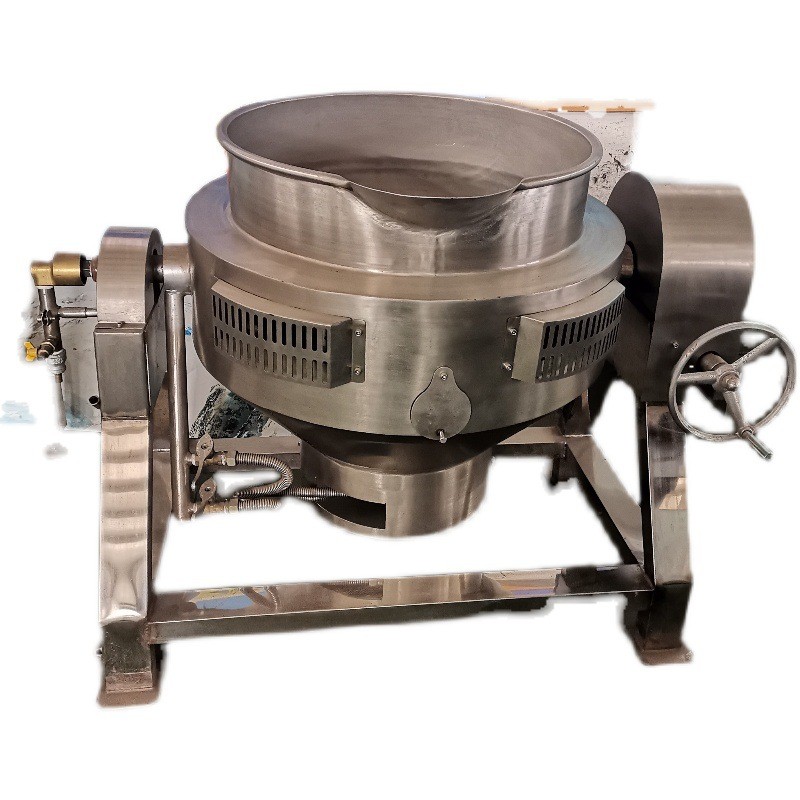 全自动煮酱料燃气炒锅，月饼馅料炒锅图5