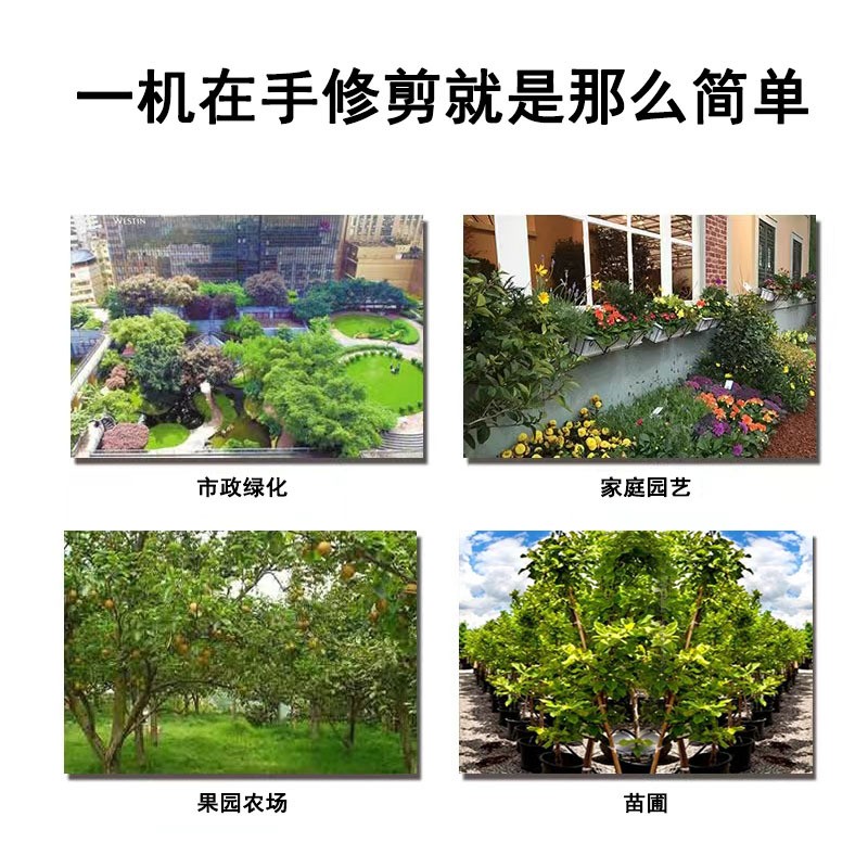 电动剪刀果树修枝剪充电式强力园林粗枝剪刀锂电池修剪机厂家批发图4