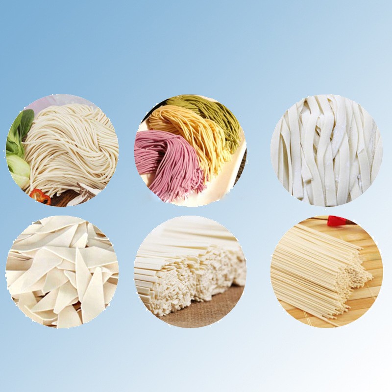 小型多功能不锈钢面条机 变频调速 面皮打卷 复压 面条长度可调图5