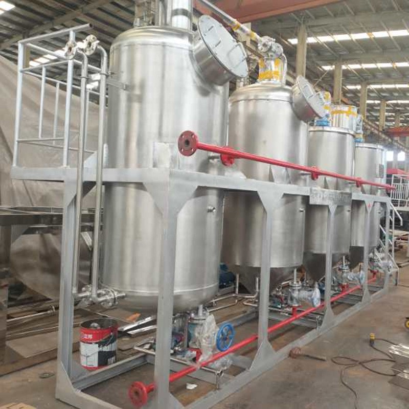 小型精炼设备 油坊实用精炼机 食用油精炼设备 小型食用油精炼机图2