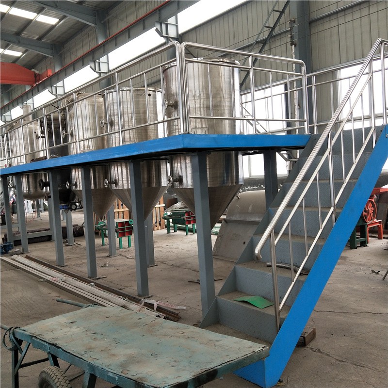 精炼油设备 食用油精炼设备 小型炼油设备 中型精炼设备图4