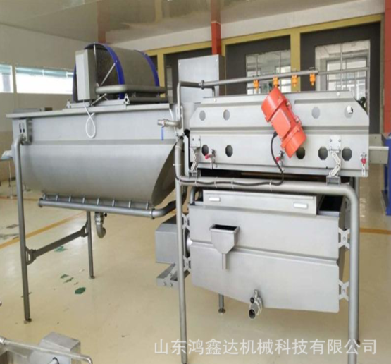 蔬菜加工设备涡流清洗机气泡清洗机配套设施净洗切丝洗流水线图3