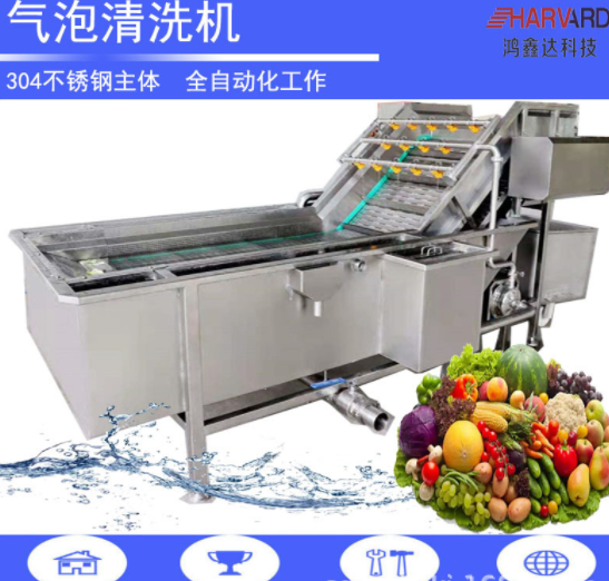 罐头厂旋流清洗机供应 苹果橘子洗果机 食品厂加工生产流水线图3