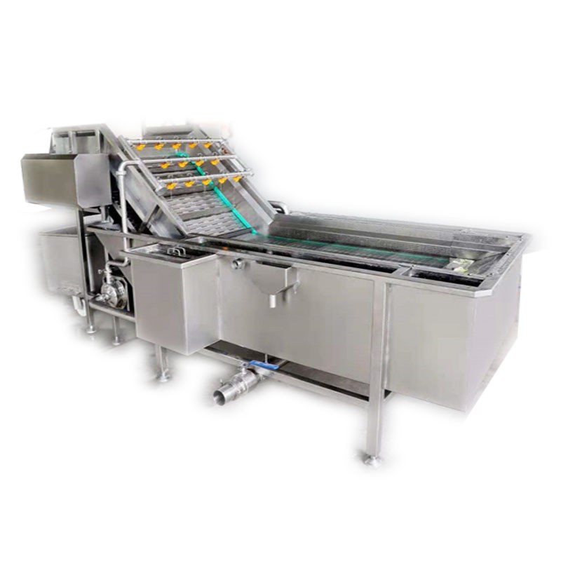 罐头厂旋流清洗机供应 苹果橘子洗果机 食品厂加工生产流水线图5