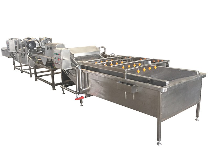 全自动高压喷淋气泡清洗机 包装袋食品气泡清洗机 葡萄气泡清洗机图5