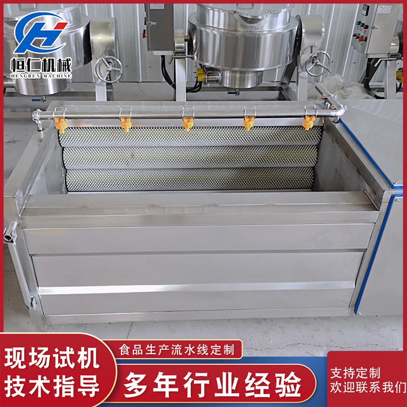 莲藕专用清洗机 自动莴苣毛刷清洗器 毛辊摩擦土豆清洗去皮机图2