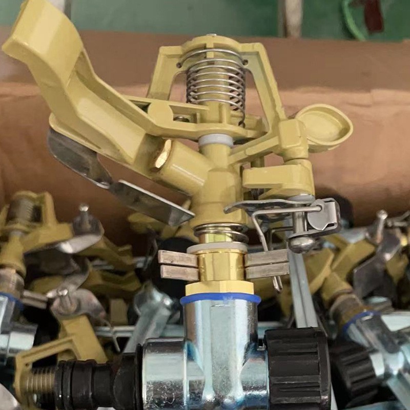 合金地插喷头喷嘴家庭园林灌溉工具厂家现货 地插喷嚏金属喷头图2