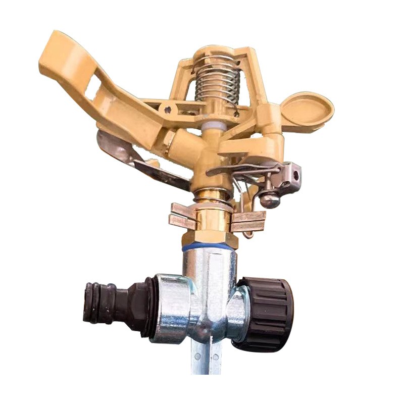 合金地插喷头喷嘴家庭园林灌溉工具厂家现货 地插喷嚏金属喷头图5