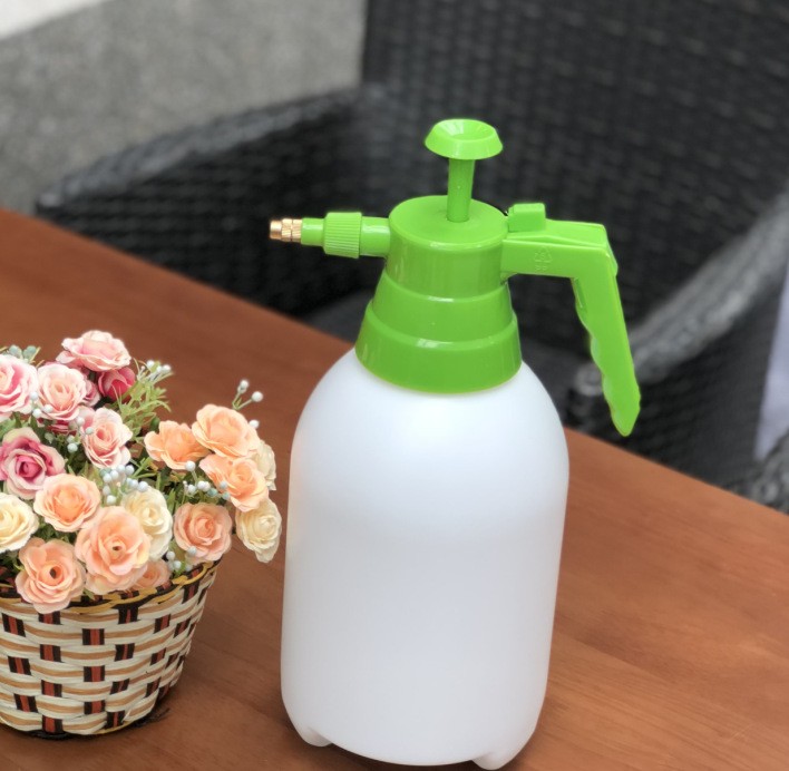 2升 浇水壶手压式浇花喷雾器印花喷雾器图2