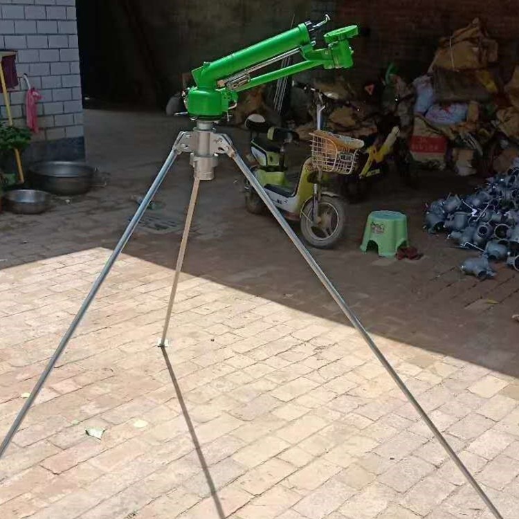 农业喷灌喷枪高压40涡轮大喷水枪除尘雾化喷射器节水自动浇地花洒图2