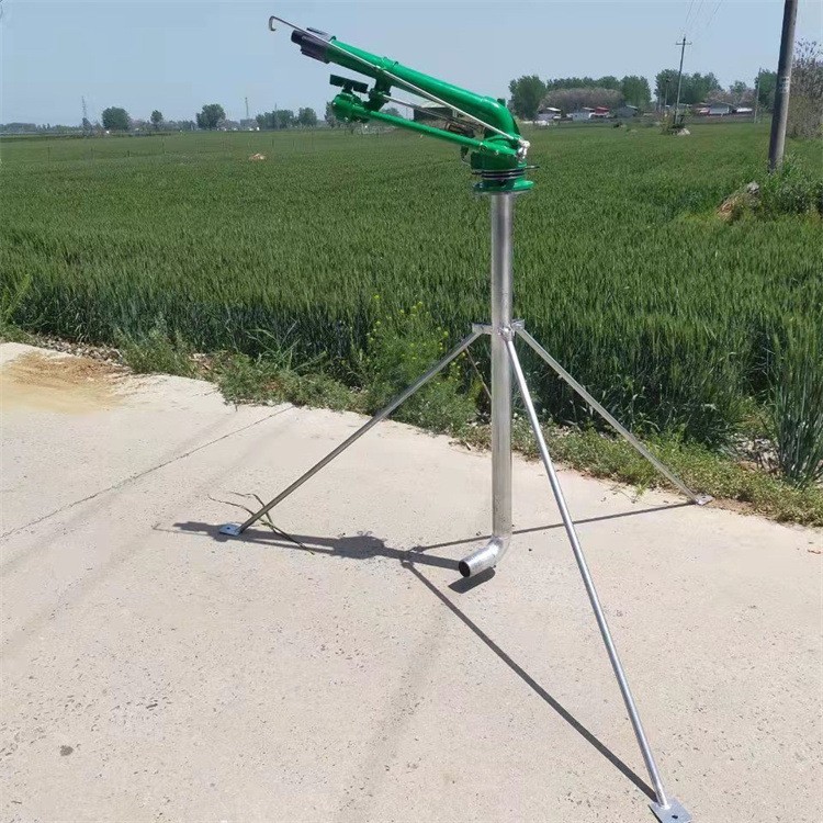 洪润农业灌溉蜗轮蜗杆喷水枪 摇臂大喷枪射程远雾化好 50喷灌喷枪图2