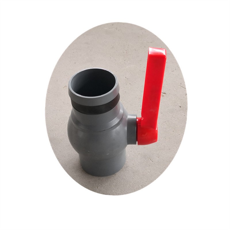 PVC农用球阀 滴灌喷灌农业灌溉软带阀门 一头内丝口一头承插开关图4