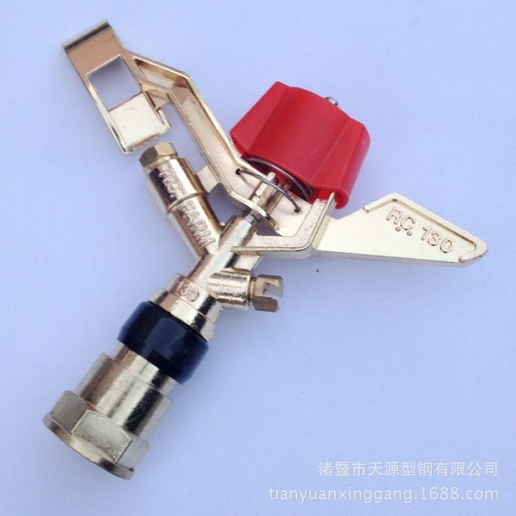 诸暨天源DN20锌合金喷灌喷头 园林草坪绿化喷头专业值得信赖图2