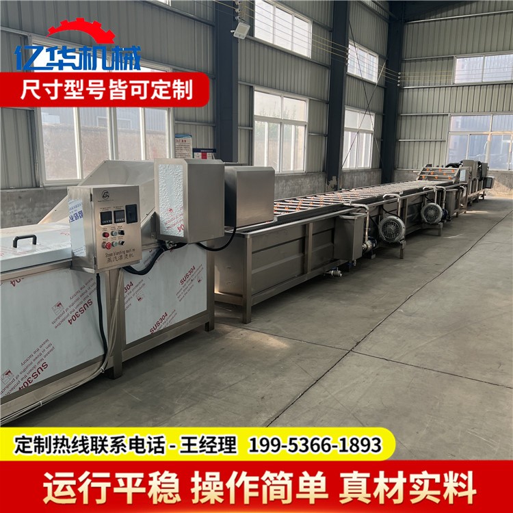 豆制品巴氏杀菌机 袋装卤鸡爪巴氏杀菌设备 全自动巴氏杀菌流水线图2