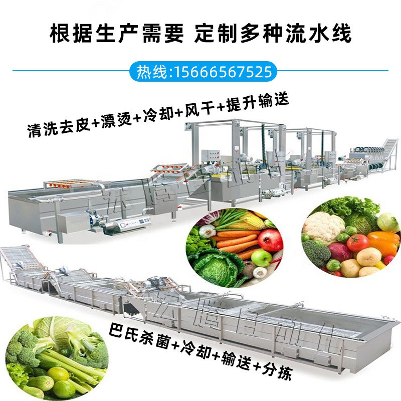 鲫鱼清洗加工流水线 全自动鲫鱼气泡清洗机 海产品喷淋清洗设备图5