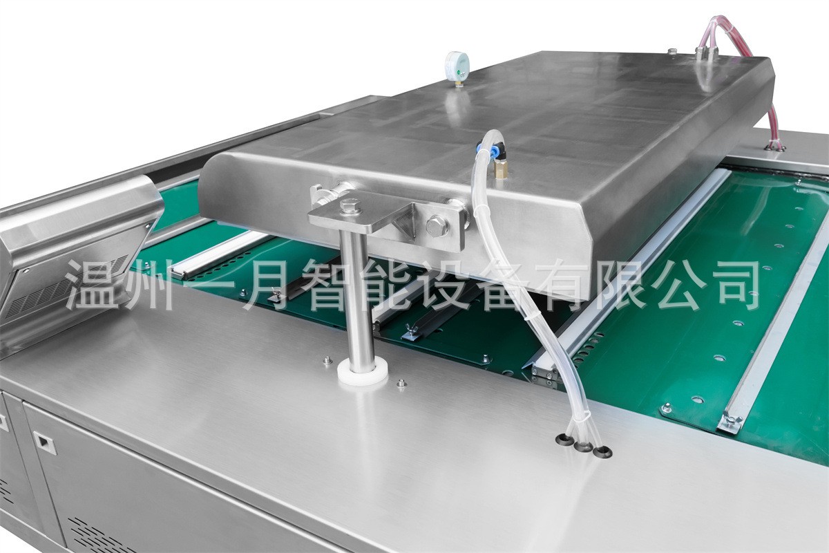 厂家直供 连续式滚动真空机 商用 真空包装机PLC+触摸屏图3