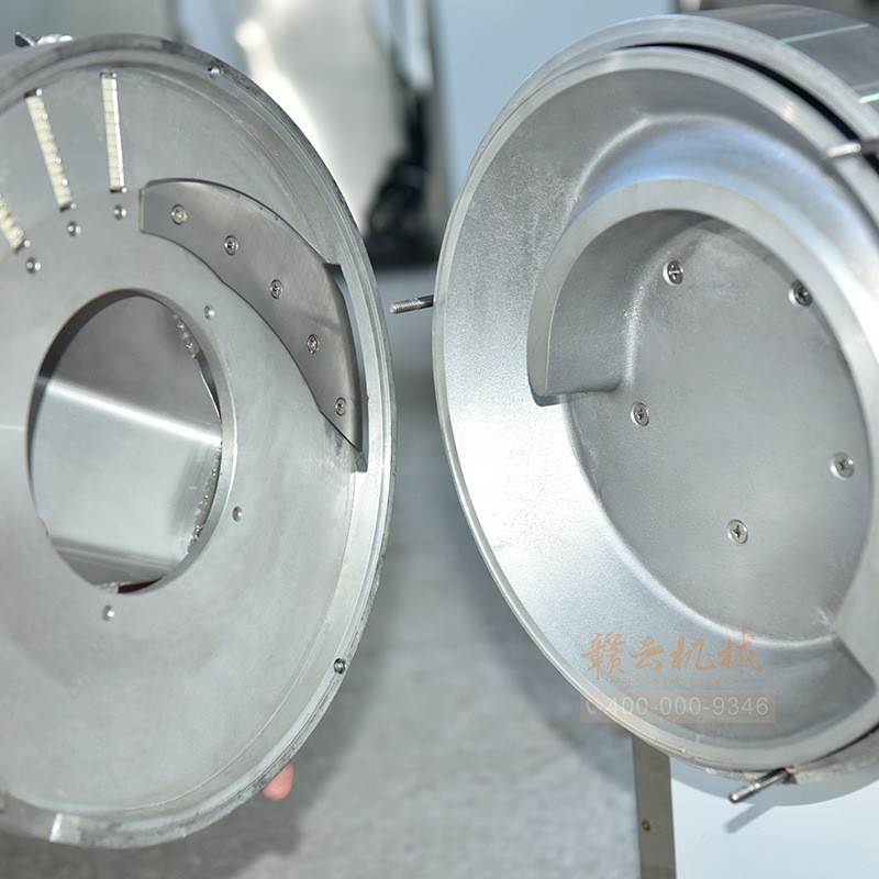 赣云机械商用电动350型切丝机 厨房果蔬切片切丝设备切生姜丝机器图2