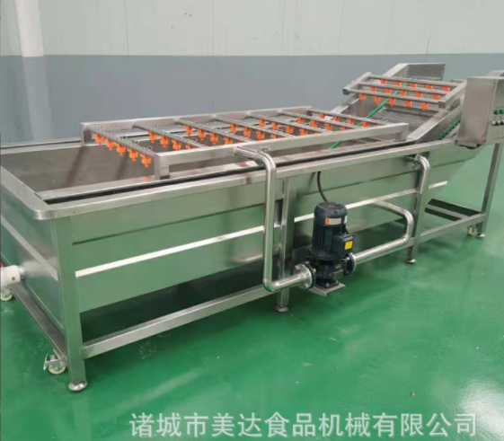 全自动商用果蔬清洗机 多功能水果气泡清洗机 喷淋式蔬菜清洗机图3