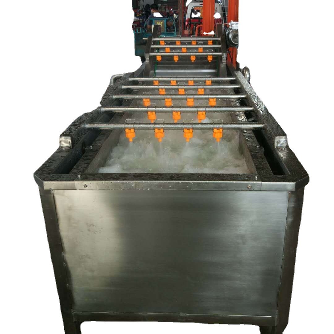 商用食品莲藕果蔬气泡清洗机 全自动气泡喷淋红薯清洗设备图5