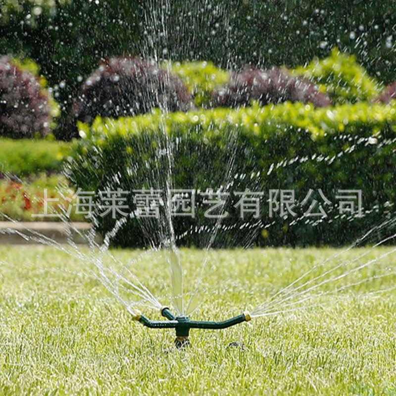 沃施园艺旋转三臂喷水器花草自动浇水草坪灌溉喷头可移动园林5425图4