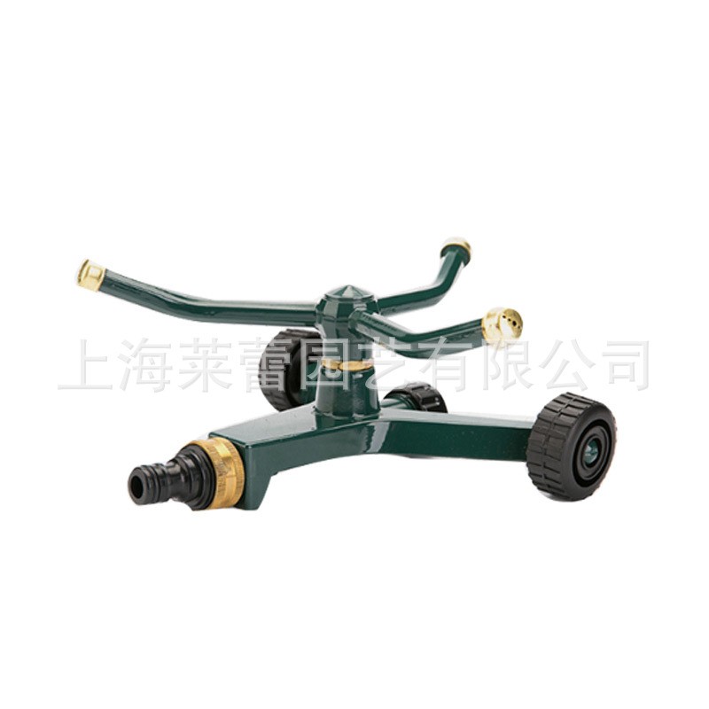沃施园艺旋转三臂喷水器花草自动浇水草坪灌溉喷头可移动园林5425图5