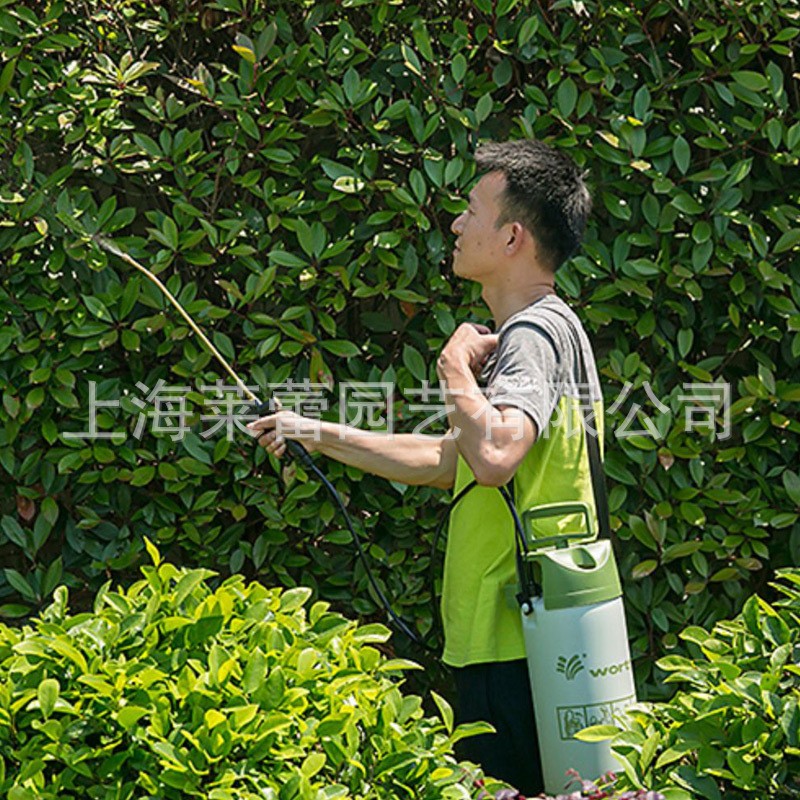 沃施5L农用手动喷雾器背负式打药机浇花喷水壶气压喷壶5302图3