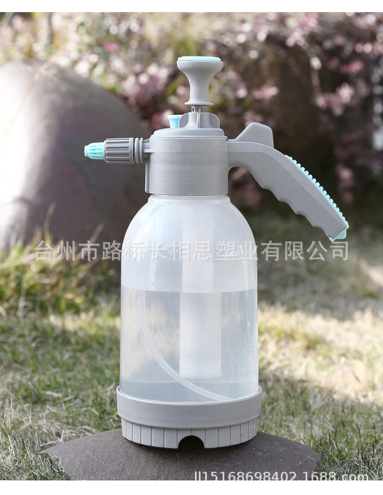 跨境货源2L洒水壶浇花喷雾瓶压力喷水壶喷雾器小型气压喷壶园艺图4